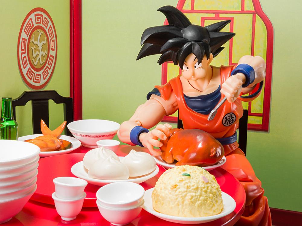 Dragon Ball Z: S.H.Figuarts Goku Eating Harahachibunme Set
