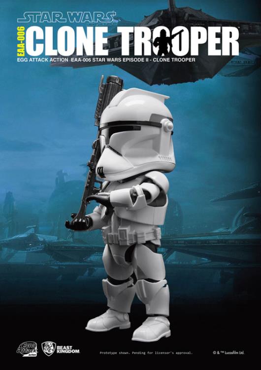 Star Wars: Egg Attack Action EAA-006 Clone Trooper (Attack of the Clones)