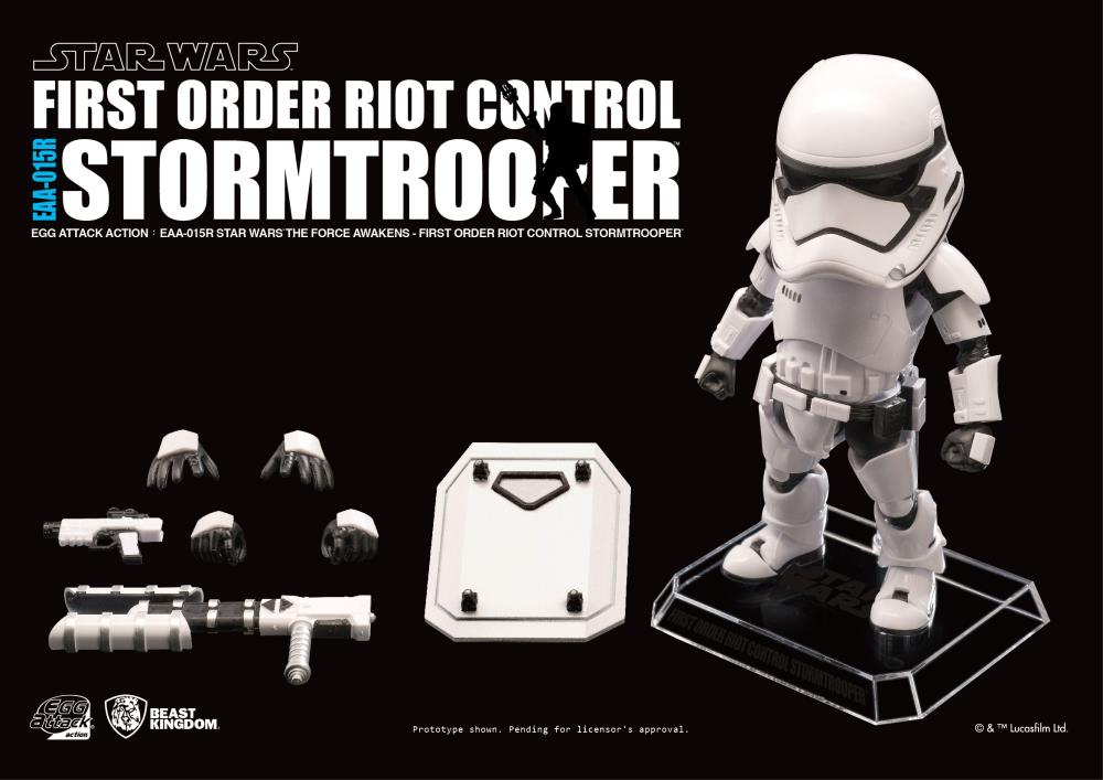 Star Wars: Egg Attack Action EAA-015R Riot Control Stormtrooper