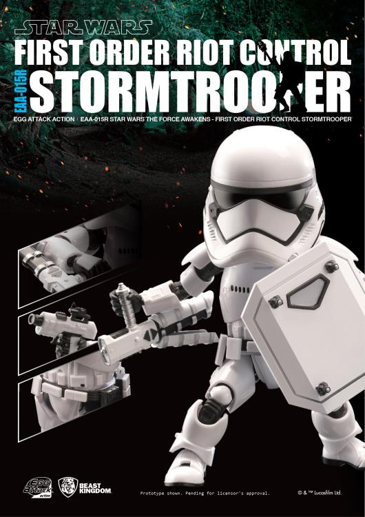 Star Wars: Egg Attack Action EAA-015R Riot Control Stormtrooper
