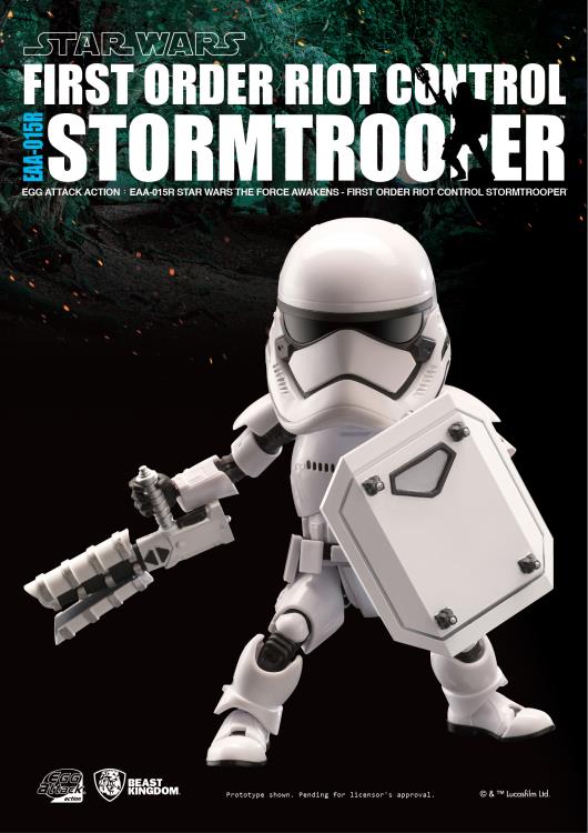 Star Wars: Egg Attack Action EAA-015R Riot Control Stormtrooper
