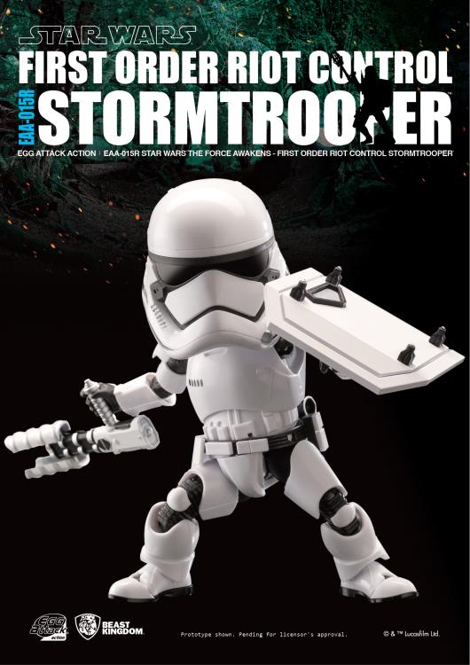 Star Wars: Egg Attack Action EAA-015R Riot Control Stormtrooper