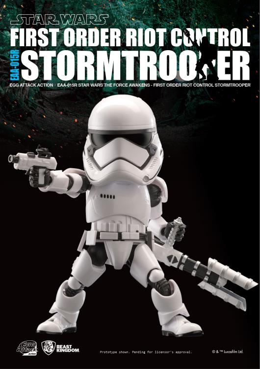 Star Wars: Egg Attack Action EAA-015R Riot Control Stormtrooper