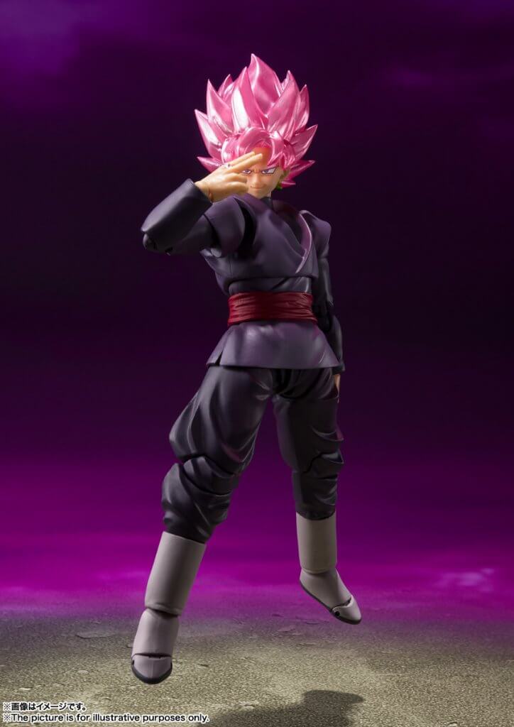 Dragon Ball Super: S.H.Figuarts Goku Black Super Saiyan Rose