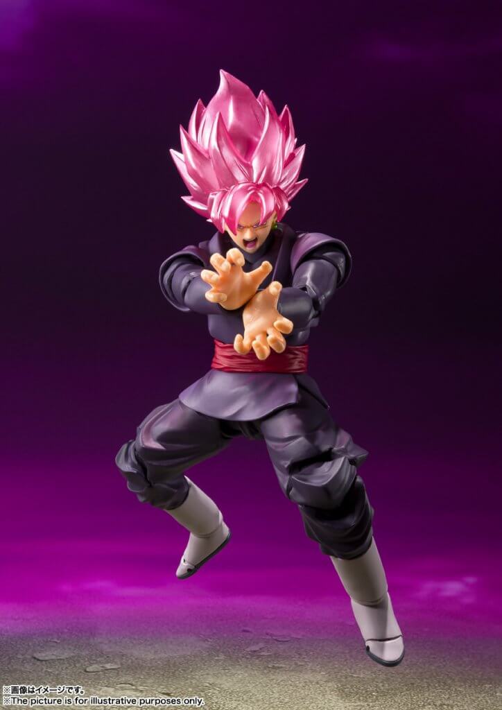 Dragon Ball Super: S.H.Figuarts Goku Black Super Saiyan Rose