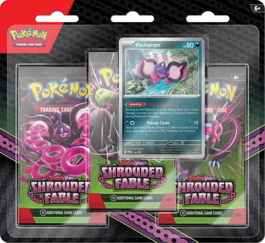 Pokemon TCG: Shrouded Fable 3 Pack Blister