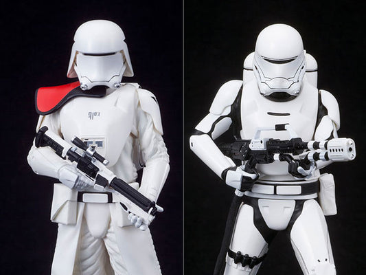 Star Wars: ArtFX+ First Order Snowtrooper & Flametrooper Statue Two-Pack