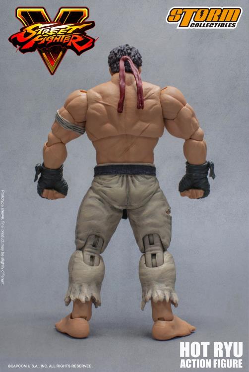 Street Fighter: Hot Ryu Action Figure SDCC 2017 Exclusive New Storm Collectibles